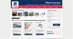Desktop Screenshot of omalleyproperties.com